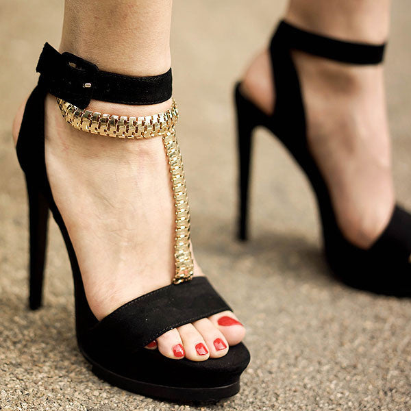 Meshed Anklet Shoe Chain